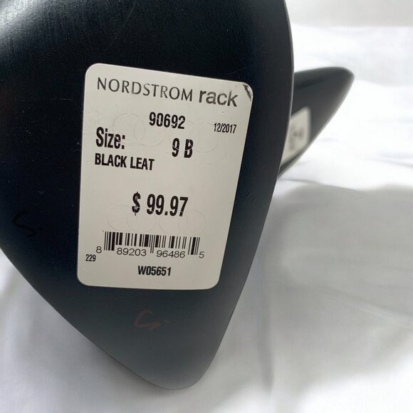 Cole Haan Women's Go-To Park Pumps Black Leather 3" Heel Sz 9 - Picture 9 of 12